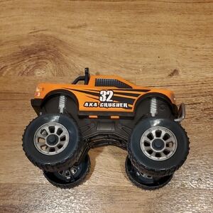 4x4 Crusher Orange Monster Truck Toy